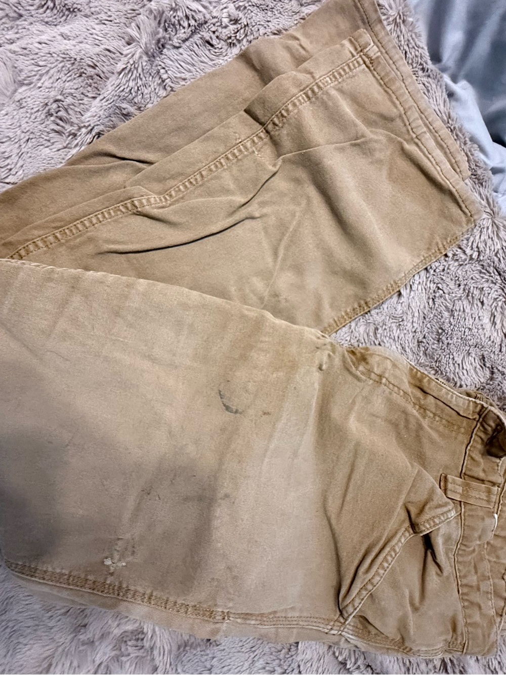 Men's Khaki Straight-Fit Chinos - Tan